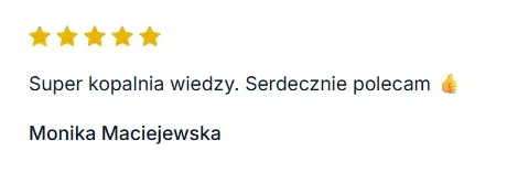 Pięciogwiazdkowa opinia: super kopalnia wiedzy